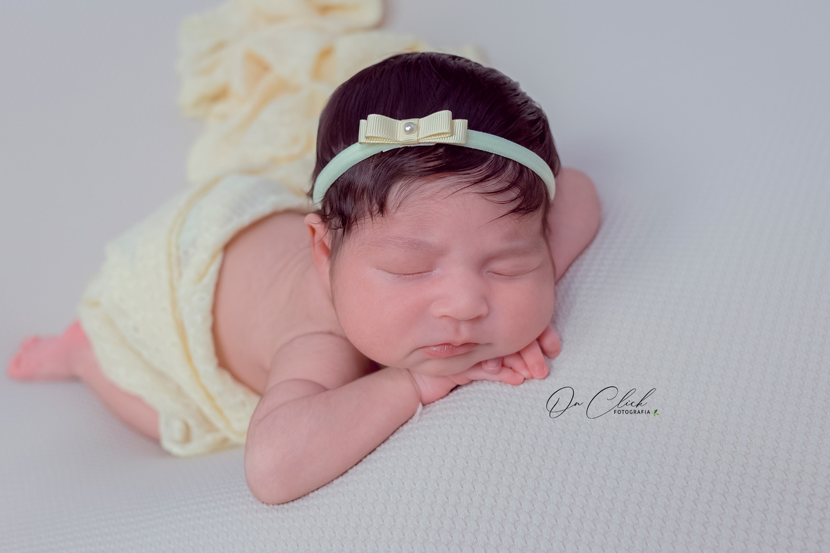Newborn da Flávia Louise - Home Estúdio On Click Fotografia - Newborn Caraguatatuba