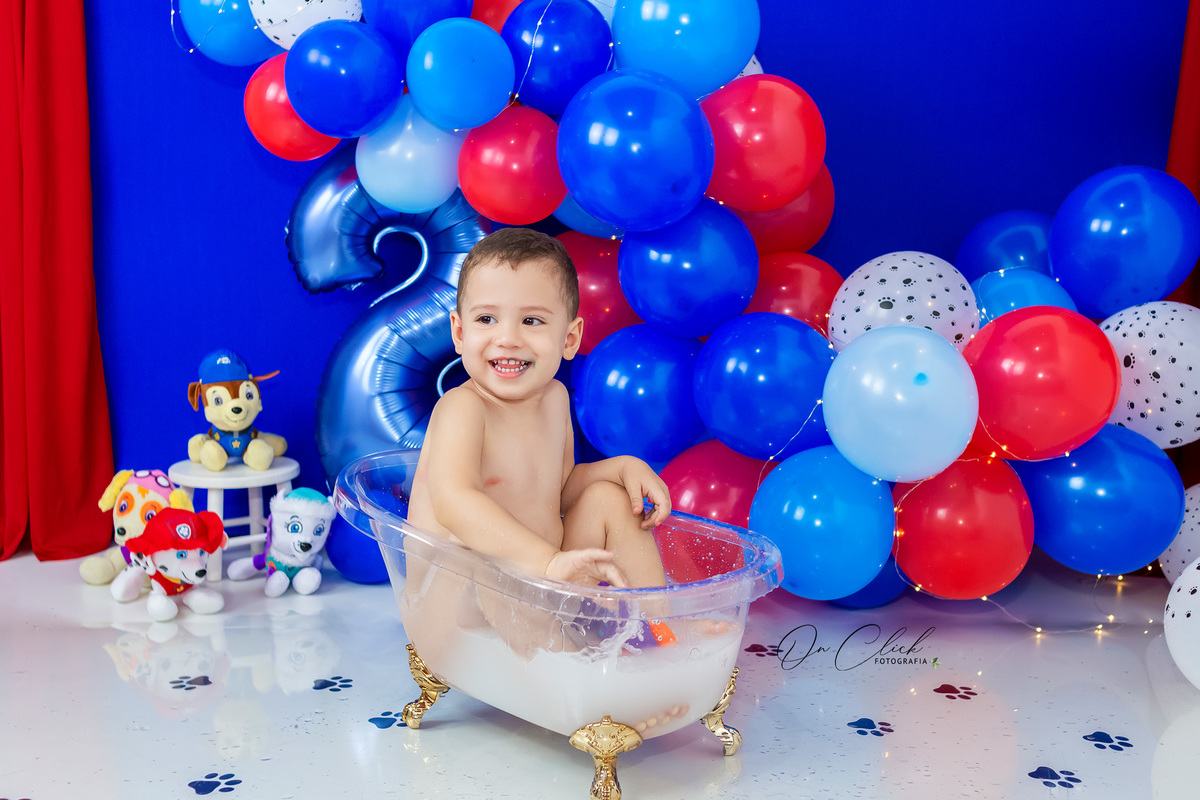 Smash the Cake Patrulha Canina - Smash the Cake do Davi - Caraguatatuba/SP - On Click Fotografia