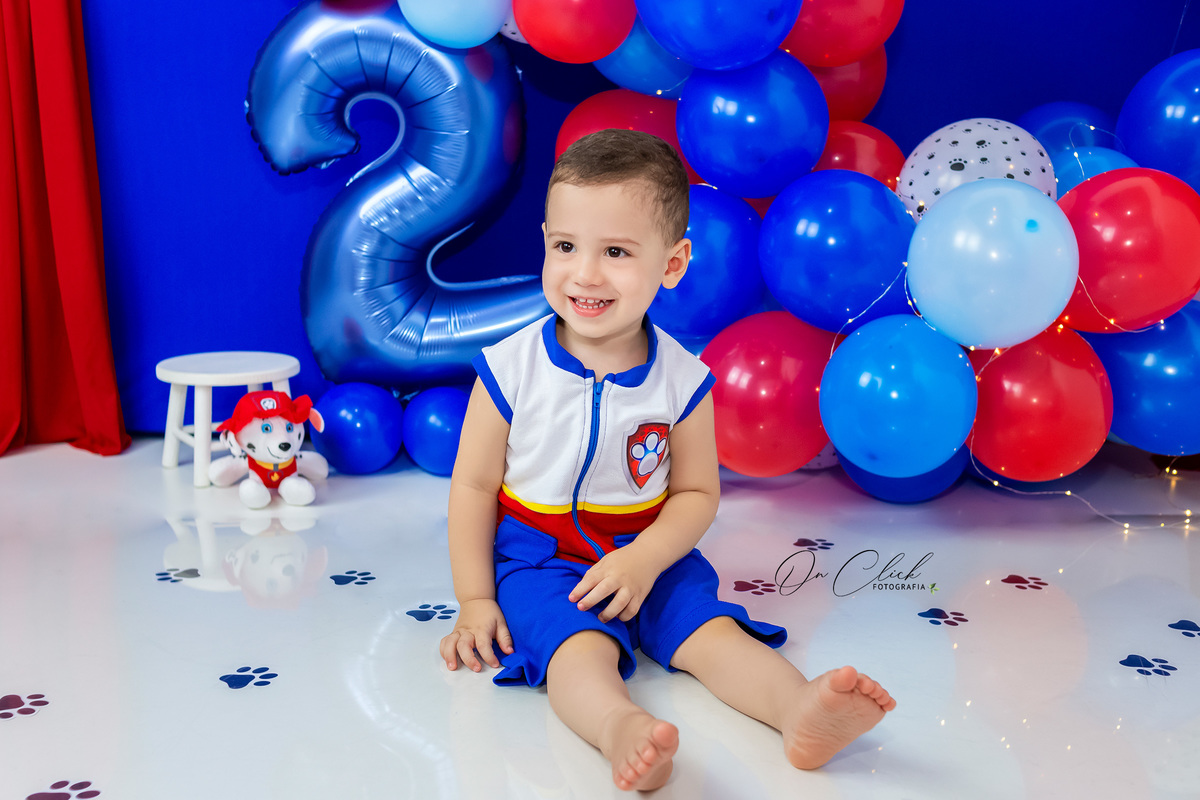 Smash the Cake Patrulha Canina - Smash the Cake do Davi - Caraguatatuba/SP - On Click Fotografia