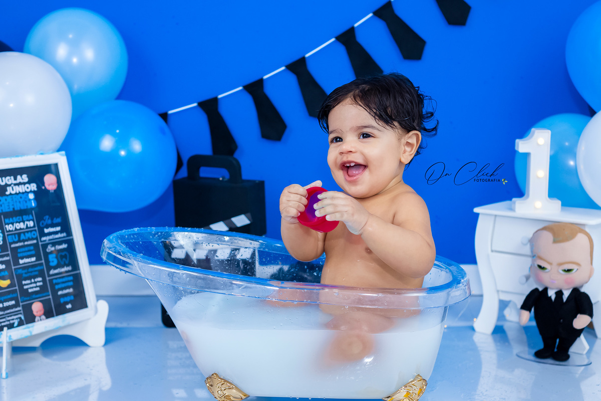 Smash the Cake O Poderoso Chefinho - Smash the Cake do Douglas Junior - Caraguatatuba/SP - On Click Fotografia