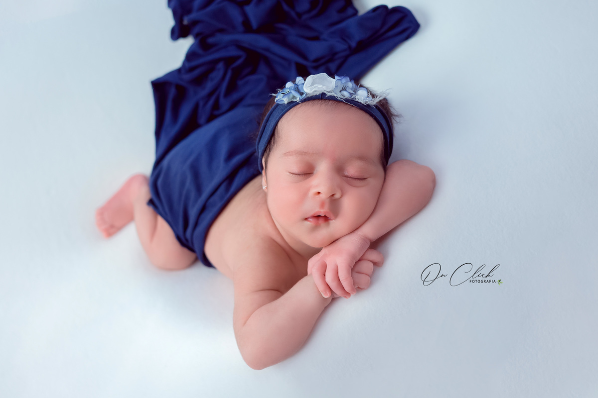 Newborn da Rafaella - Home Estúdio On Click Fotografia - Newborn Caraguatatuba