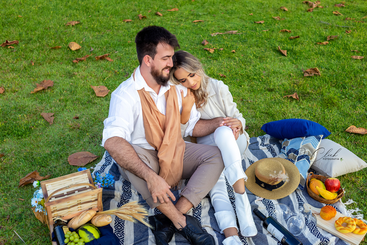 Ensaio Dia dos Namorados -  Meu amor em Piquenique - Thalita e Ricardo -  Caraguatatuba/SP - On Click Fotografia