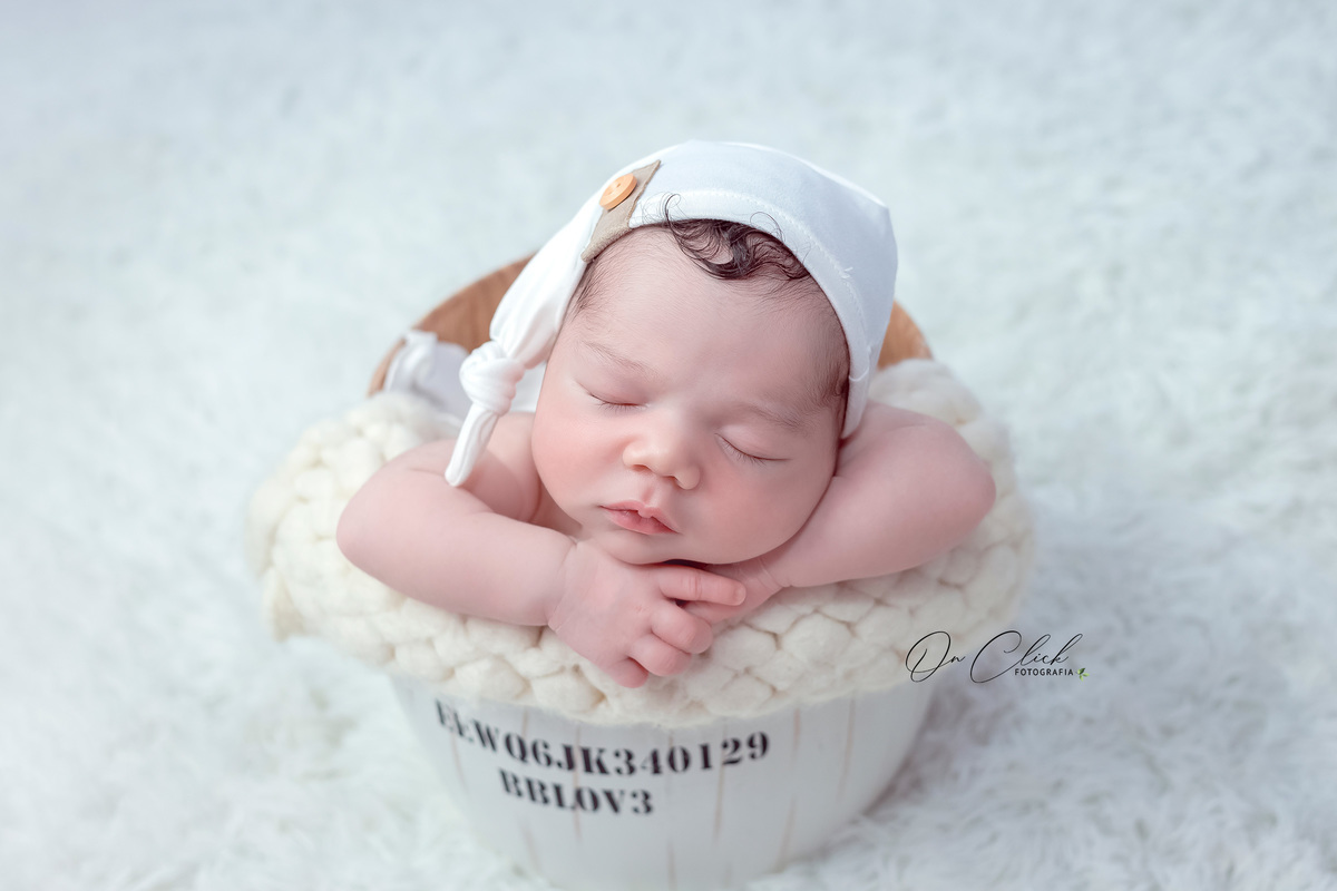 Newborn do Isaque - Newborn Caraguatatuba - Home Estúdio On Click Fotografia - Newborn Caraguatatuba