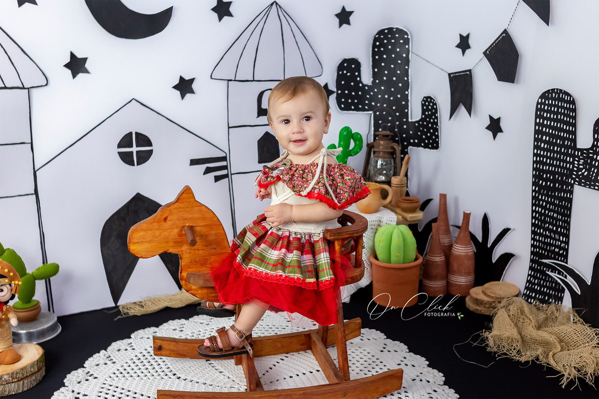 Sessão de São João - Caraguatatuba - Princesa Zoe - São João 2021 - On Click Fotografia