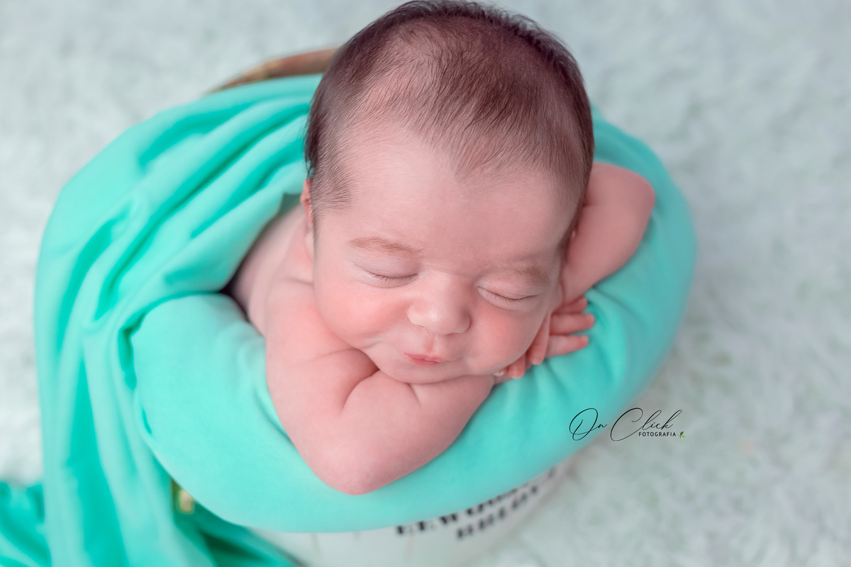 Newb orn do Guilherme Henrique - Newborn Caraguatatuba - Home Estúdio On Click Fotografia - Newborn Caraguatatuba