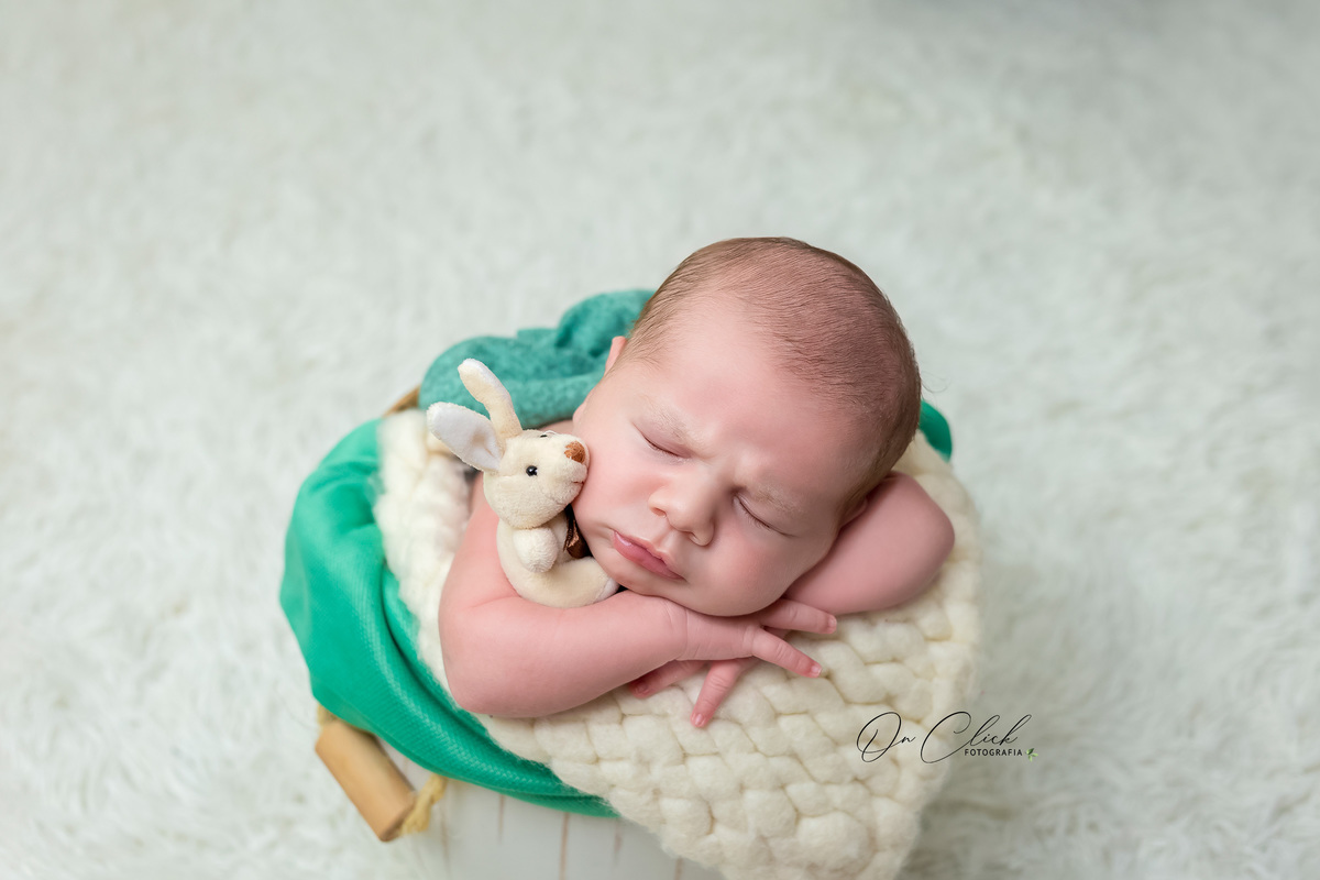 Newborn do Derek - Newborn Paraty/RJ - Home Estúdio On Click Fotografia - Newborn Paraty