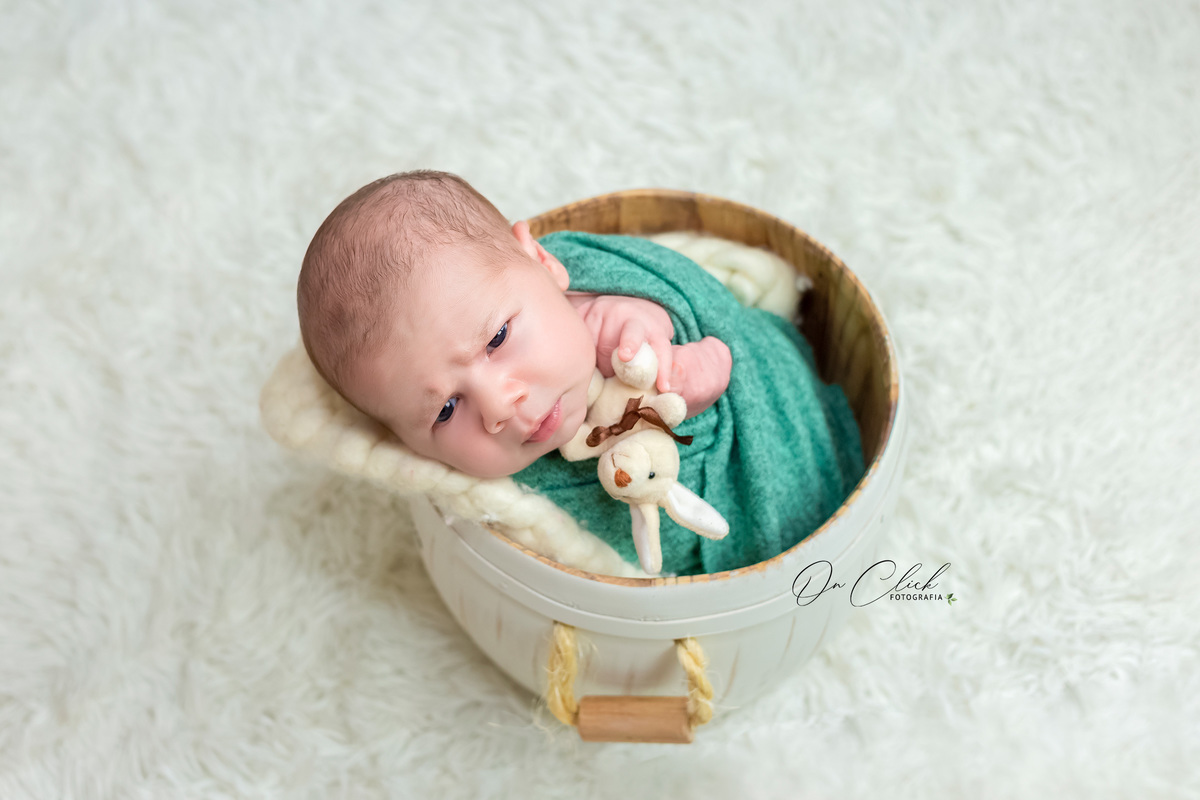 Newborn do Derek - Newborn Paraty/RJ - Home Estúdio On Click Fotografia - Newborn Paraty