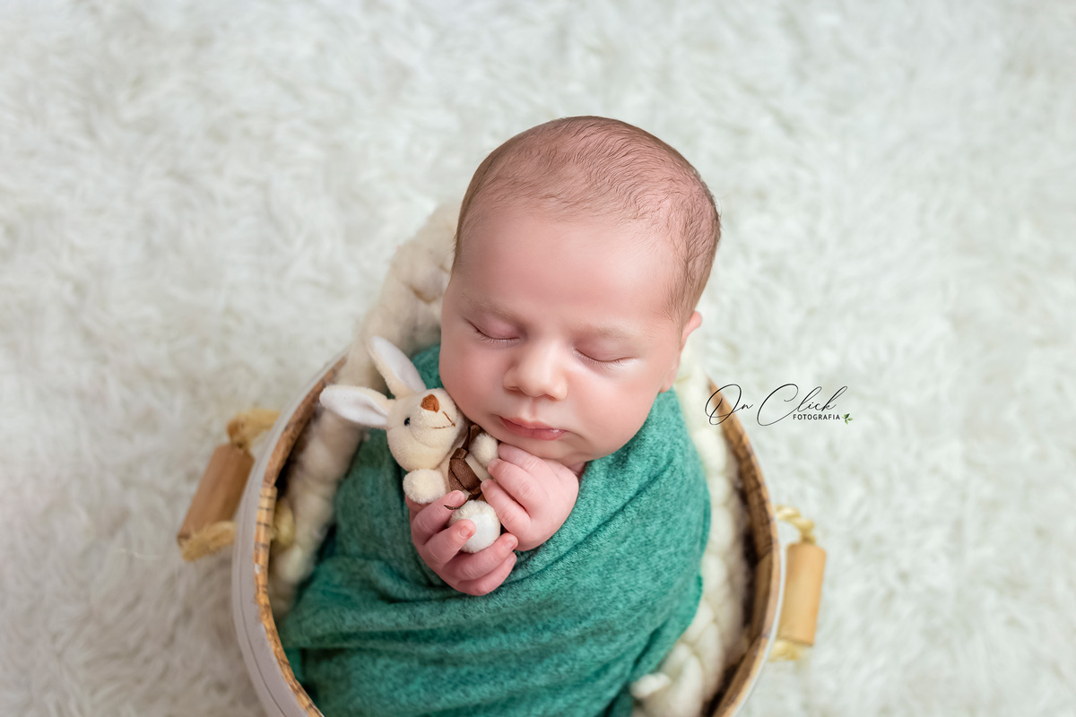 Newborn do Derek - Newborn Paraty/RJ - Home Estúdio On Click Fotografia - Newborn Paraty