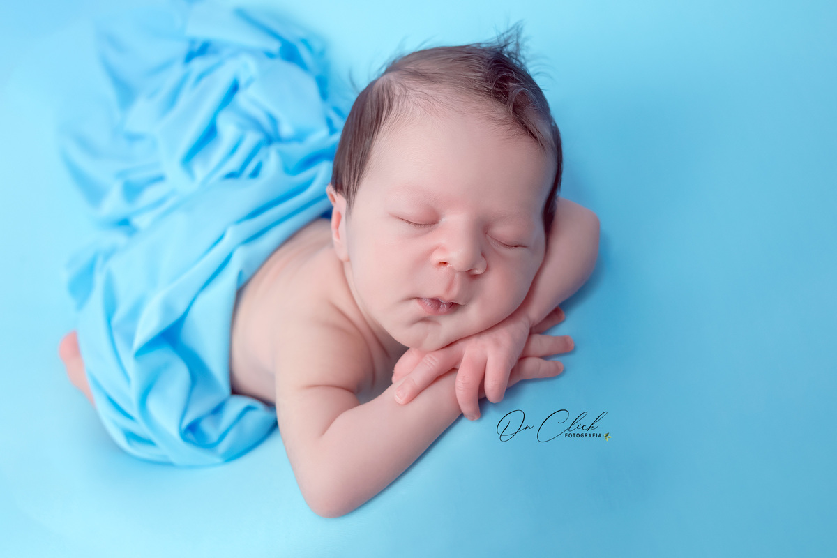 Newborn do Bernardo Miguel - Newborn Caraguatatuba - Home Estúdio On Click Fotografia - Newborn Caraguatatuba