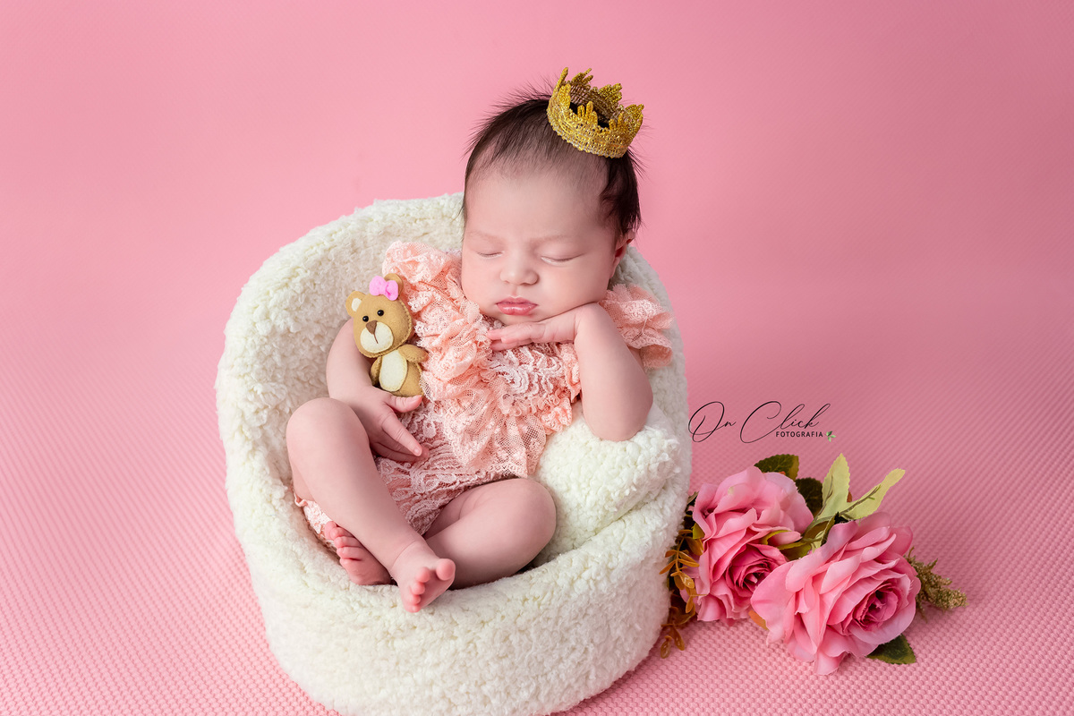 Newborn do Ester - Newborn Caraguatatuba - Home Estúdio On Click Fotografia - Newborn Caraguatatuba