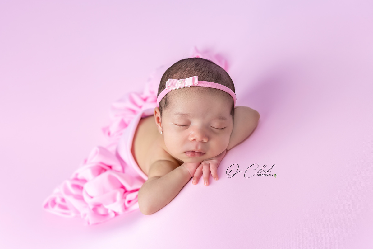 Newborn do Ayla Louise - Newborn Caraguatatuba - Home Estúdio On Click Fotografia - Newborn Caraguatatuba