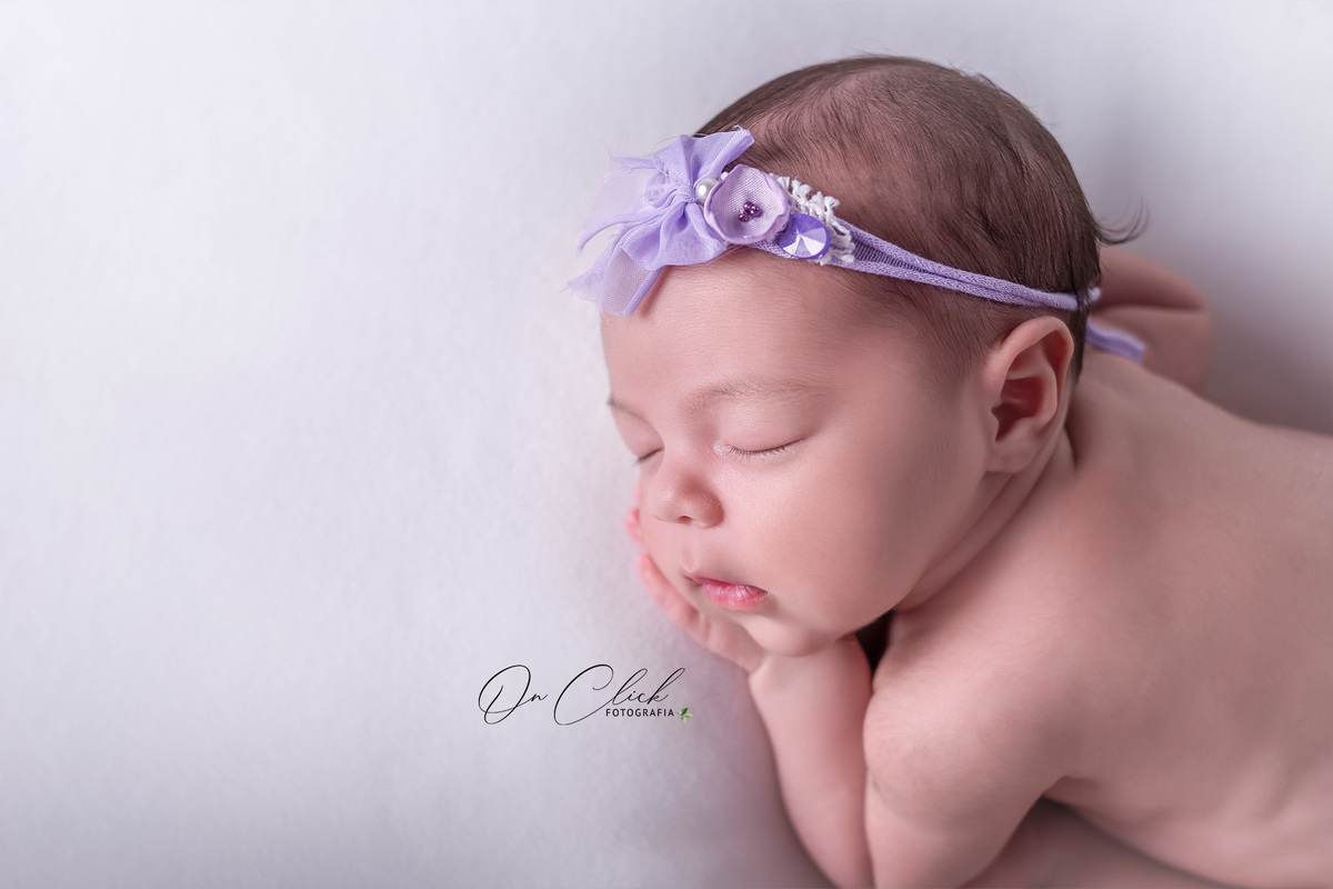 Newborn da Giovanna - Newborn Caraguatatuba - Home Estúdio On Click Fotografia - Newborn Caraguatatuba