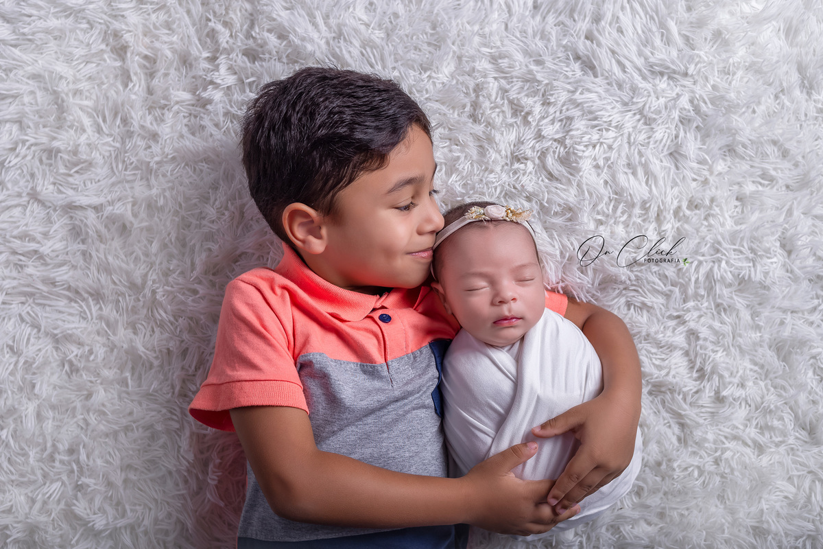 Newborn da Giovanna - Newborn Caraguatatuba - Home Estúdio On Click Fotografia - Newborn Caraguatatuba