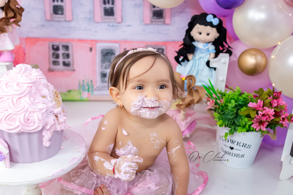 Smash the Cake Boneca - Smash the Cake da Agatha Sophie - Caraguatatuba/SP - On Click Fotografia