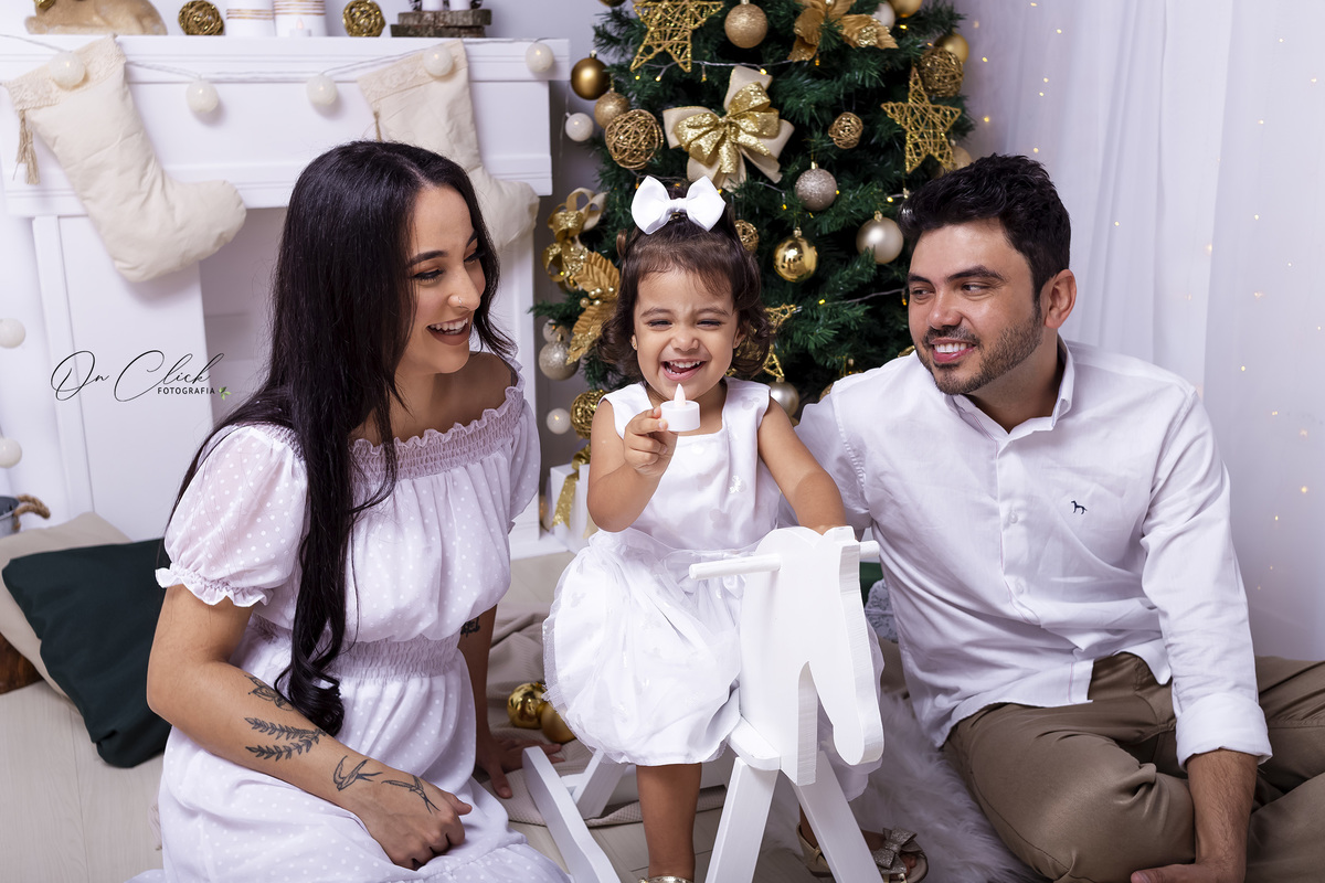 Memórias Natalinas 2021 - Sessão de Natal em Família - Natal Caraguatatuba - 
 Estúdio On Click Fotografia
