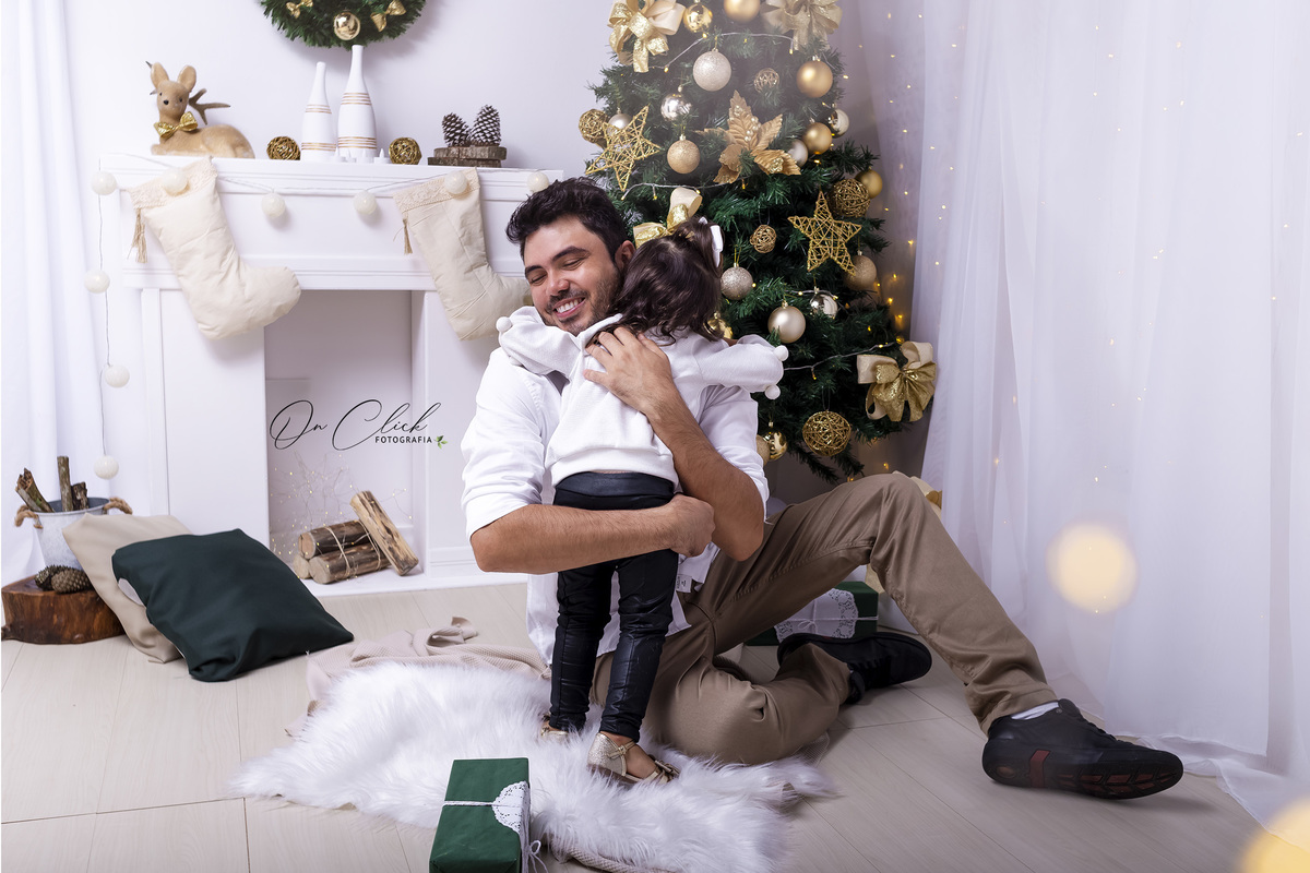 Memórias Natalinas 2021 - Sessão de Natal em Família - Natal Caraguatatuba - 
 Estúdio On Click Fotografia