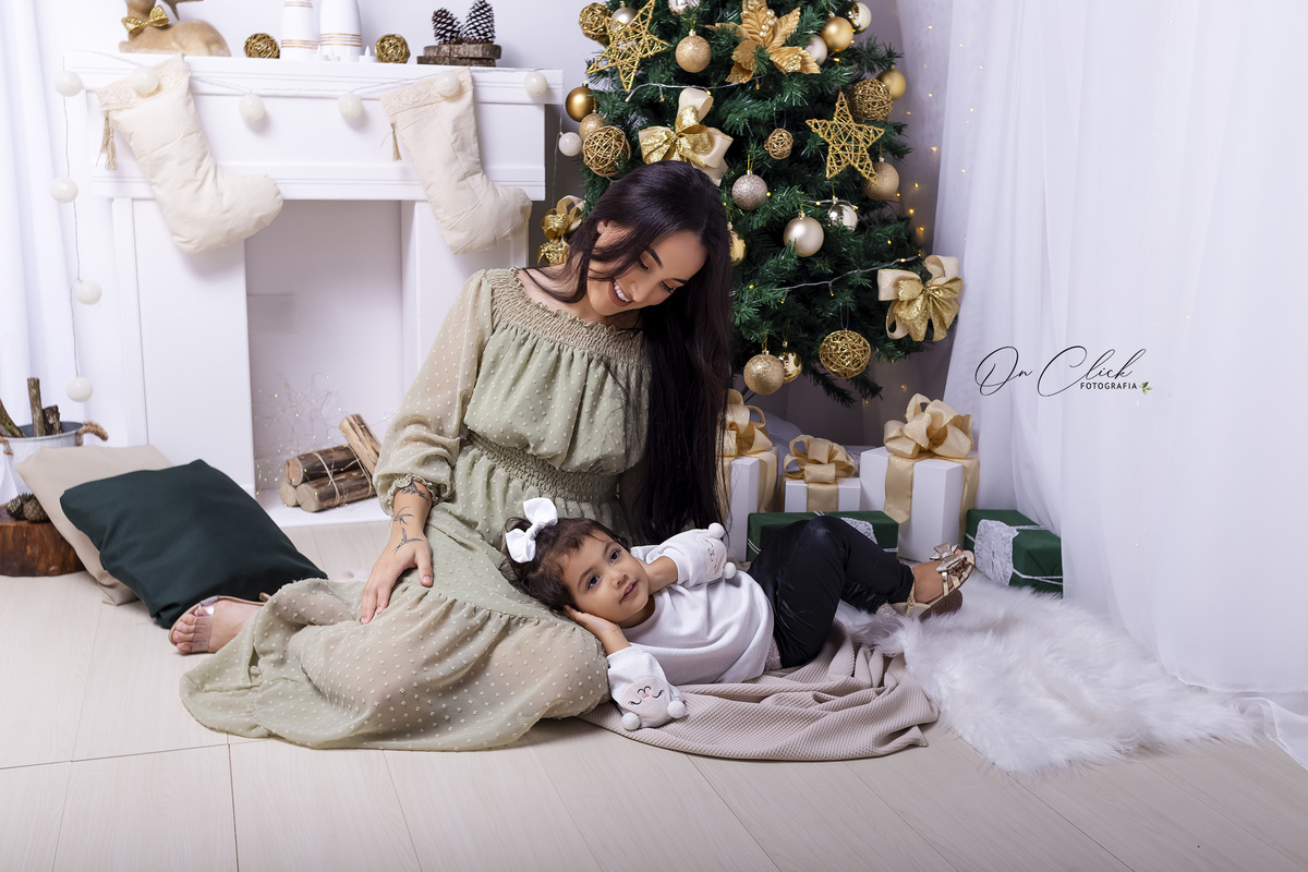 Memórias Natalinas 2021 - Sessão de Natal em Família - Natal Caraguatatuba - 
 Estúdio On Click Fotografia