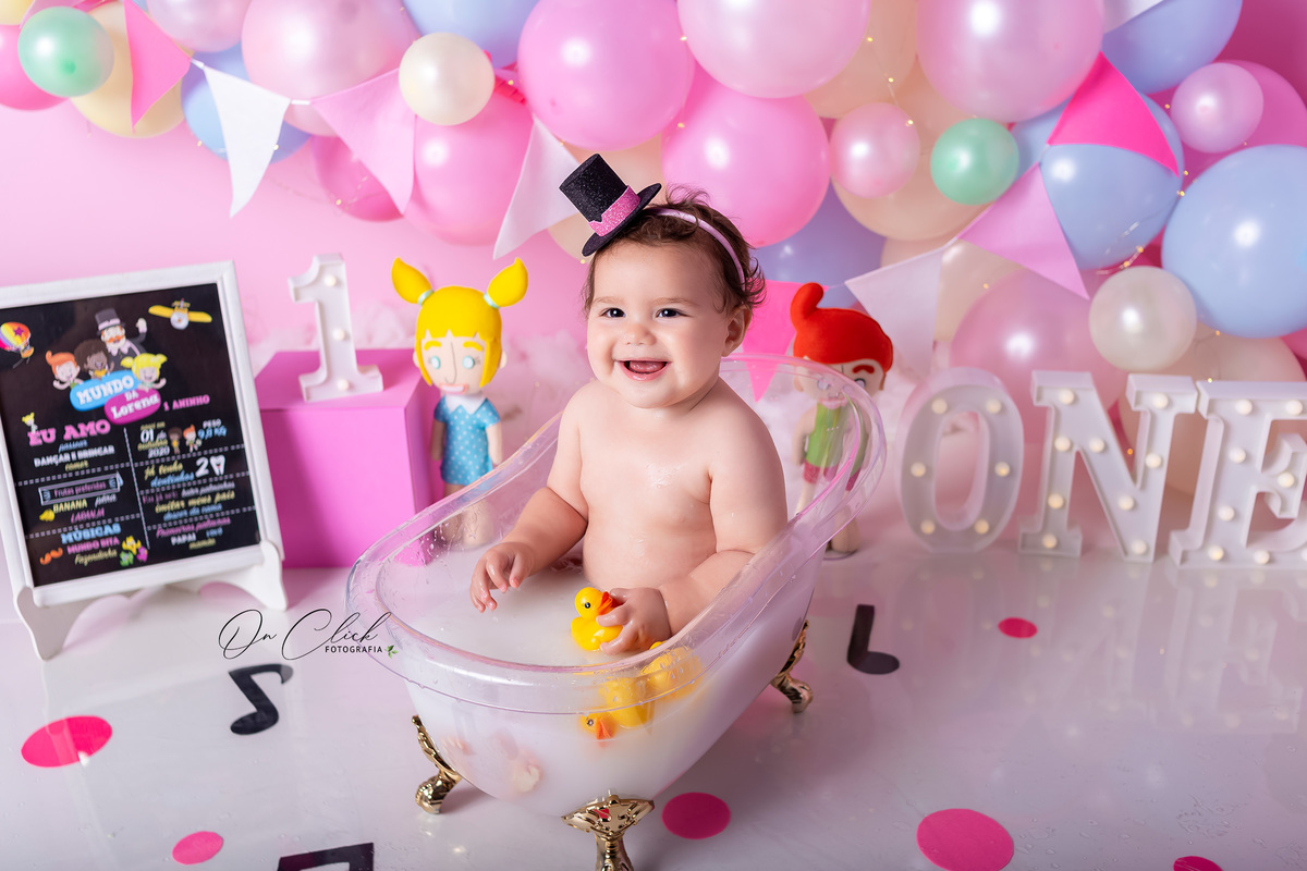 Smash the Cake Mundo Bita Rosa - Smash the Cake da Lorena - Caraguatatuba/SP - On Click Fotografia
