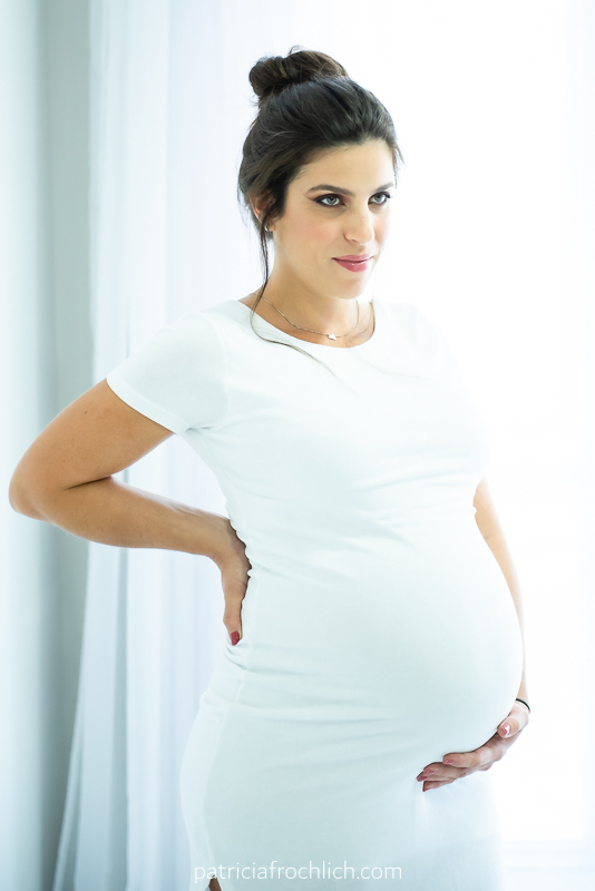 roupa branca para gestante