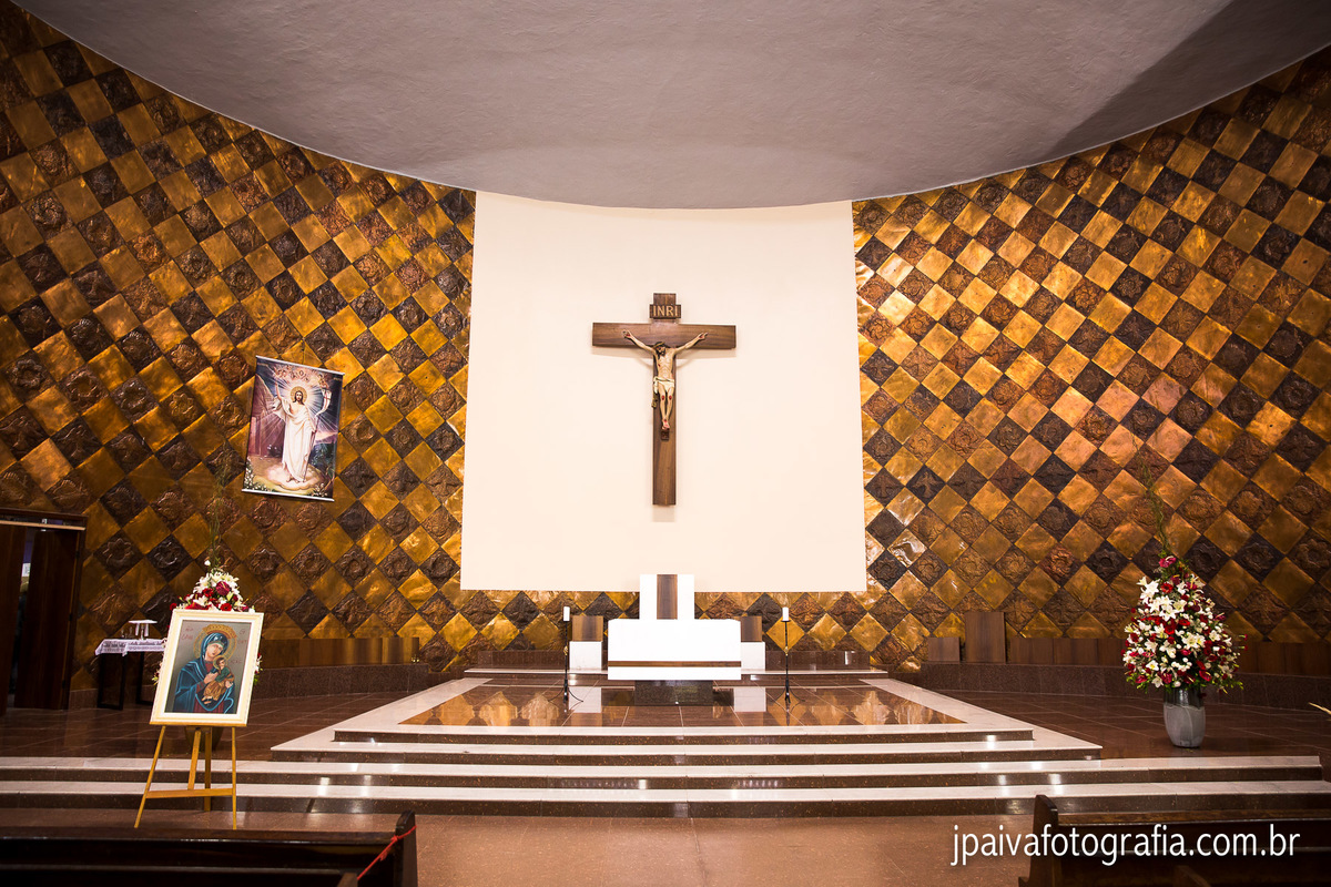 igreja católica em Bragança Paulista missa de aniversário da Elza 100 anos