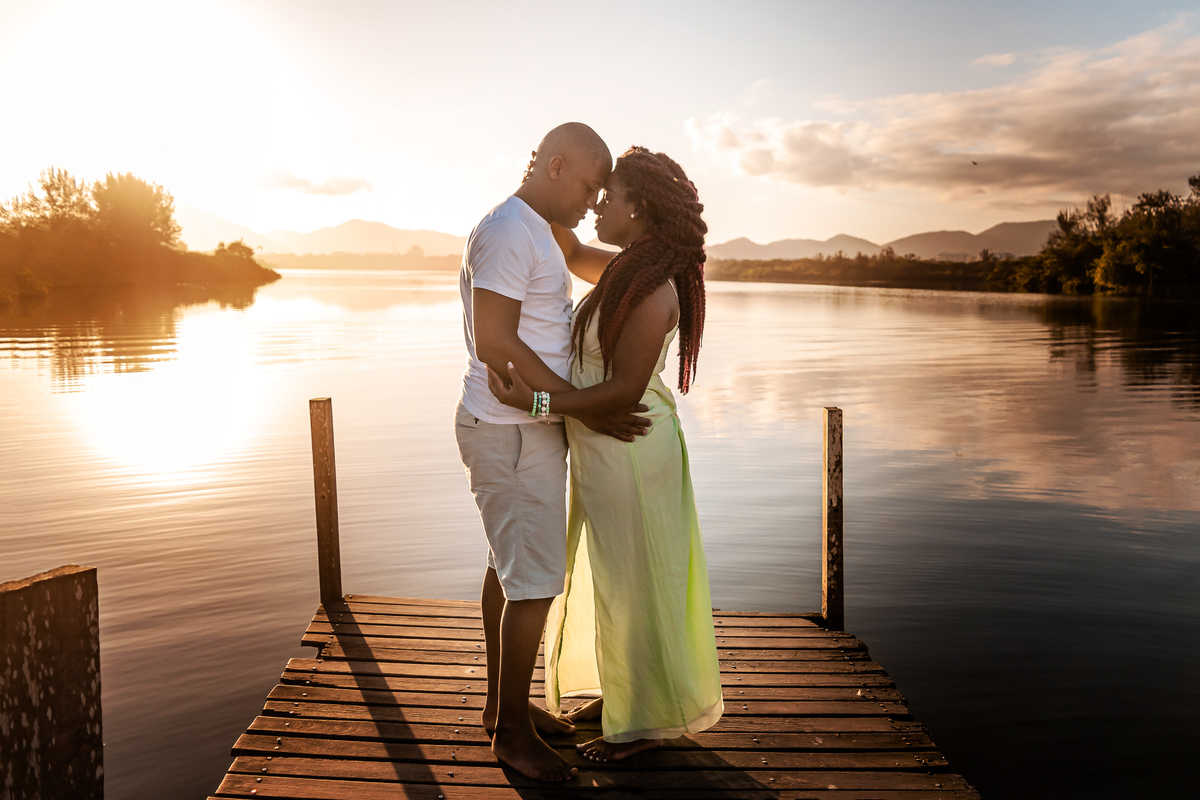 Ensaio Pré Casamento na Praia da Reserva - Ilha 3 - Recreio dos Bandeirantes - Jaqueline & Maiquel