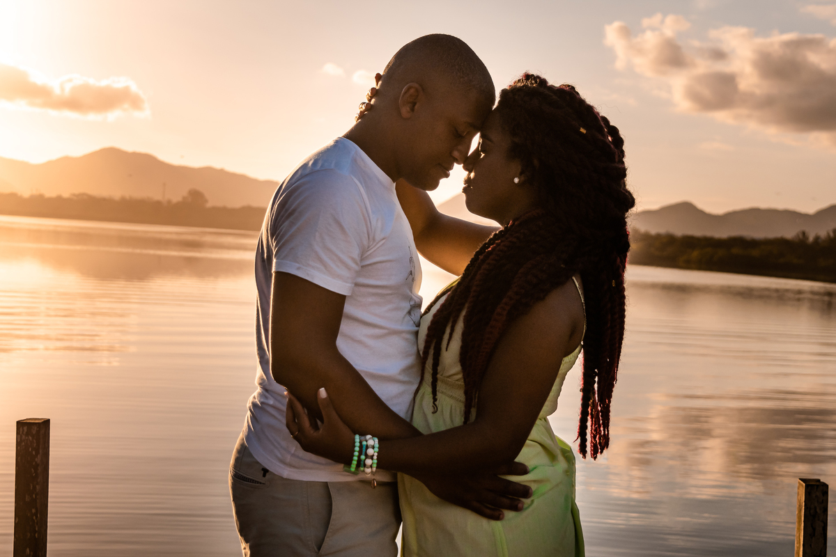 Ensaio Pré Casamento na Praia da Reserva - Ilha 3 - Recreio dos Bandeirantes - Jaqueline & Maiquel