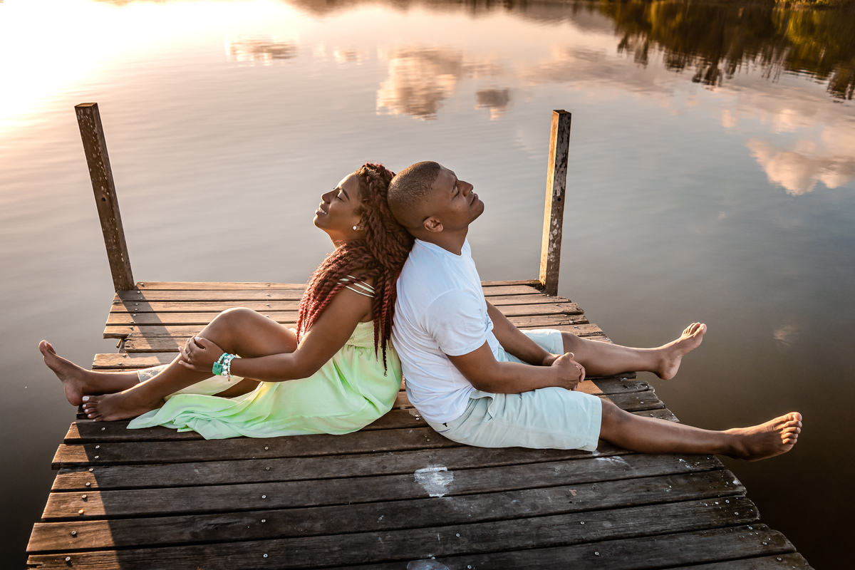 Ensaio Pré Casamento na Praia da Reserva - Ilha 3 - Recreio dos Bandeirantes - Jaqueline & Maiquel
