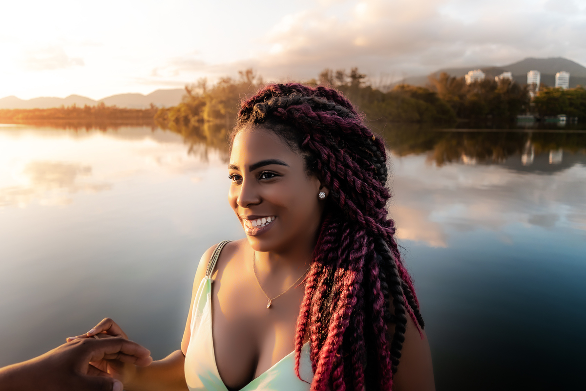 Ensaio Pré Casamento na Praia da Reserva - Ilha 3 - Recreio dos Bandeirantes - Jaqueline & Maiquel