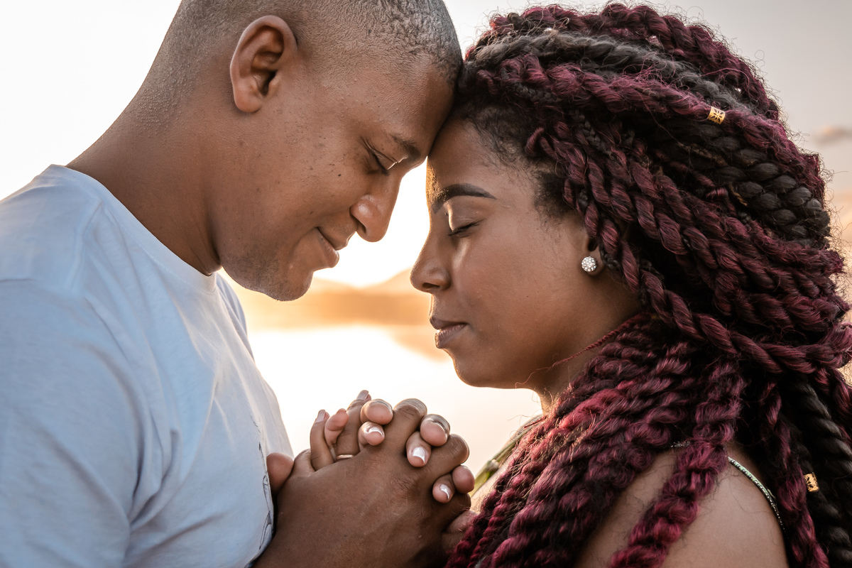 Ensaio Pré Casamento na Praia da Reserva - Ilha 3 - Recreio dos Bandeirantes - Jaqueline & Maiquel