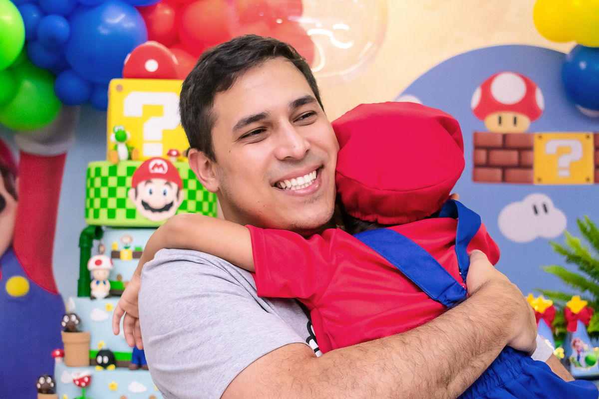 Festa Infantil Super Mario no Rio de Janeiro: Fotos do Aniversário de 5 anos do Pedro