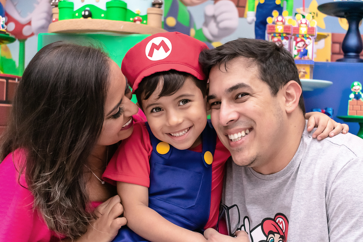 Festa Infantil Super Mario no Rio de Janeiro: Fotos do Aniversário de 5 anos do Pedro