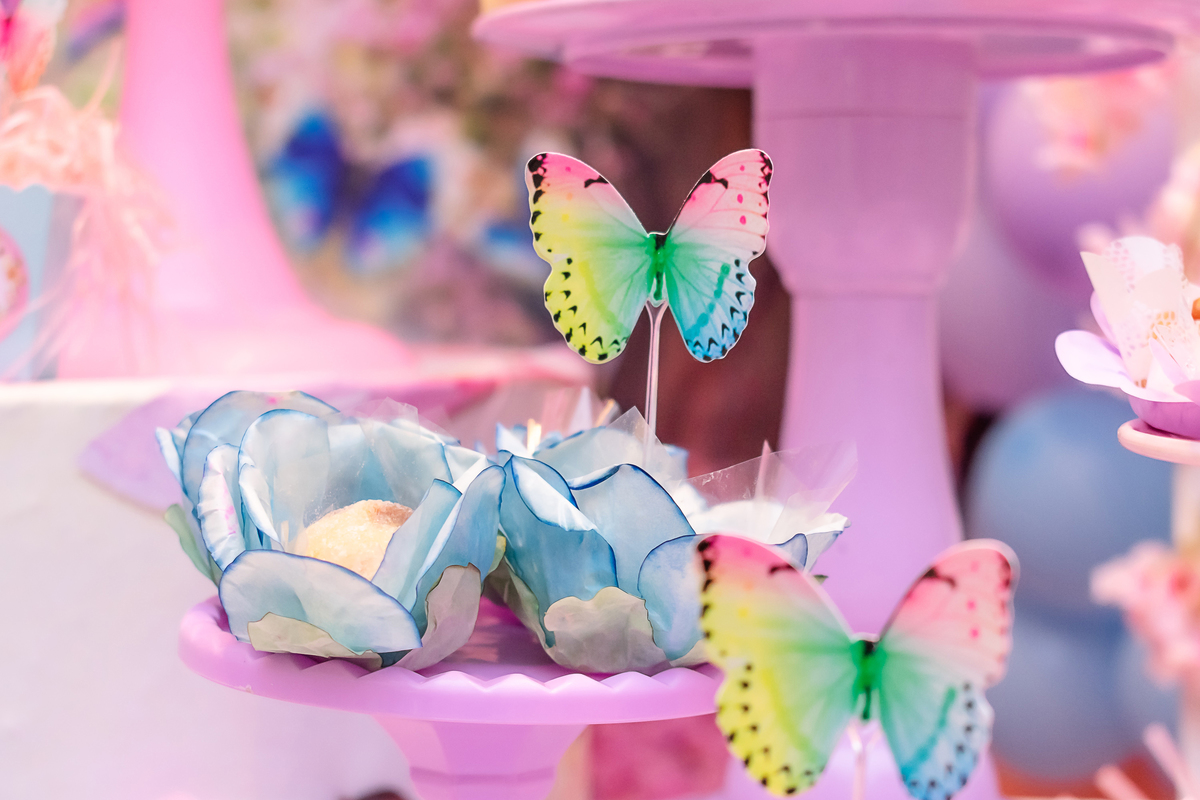 Voo Encantado:  Cobertura Fotográfica com o Tema Borboleta | 7 anos da Olívia | Clube Naval Piraquê | Rio de Janeiro