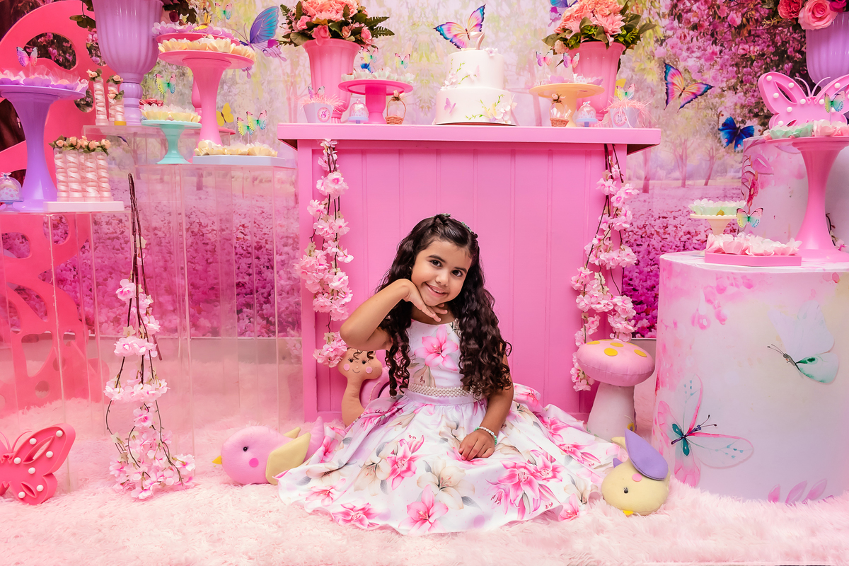 Voo Encantado:  Cobertura Fotográfica com o Tema Borboleta | 7 anos da Olívia | Clube Naval Piraquê | Rio de Janeiro