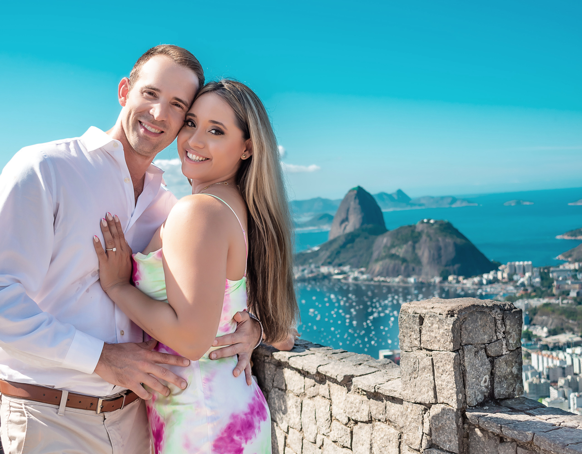 Ensaio Pré Wedding no Mirante Dona Marta, Rio de Janeiro - RJ | Pão de açúcar | Ensaio Pré Casamento | Ensaio de Casal | Fotografo de Casamento Rio de Janeiro - RJ