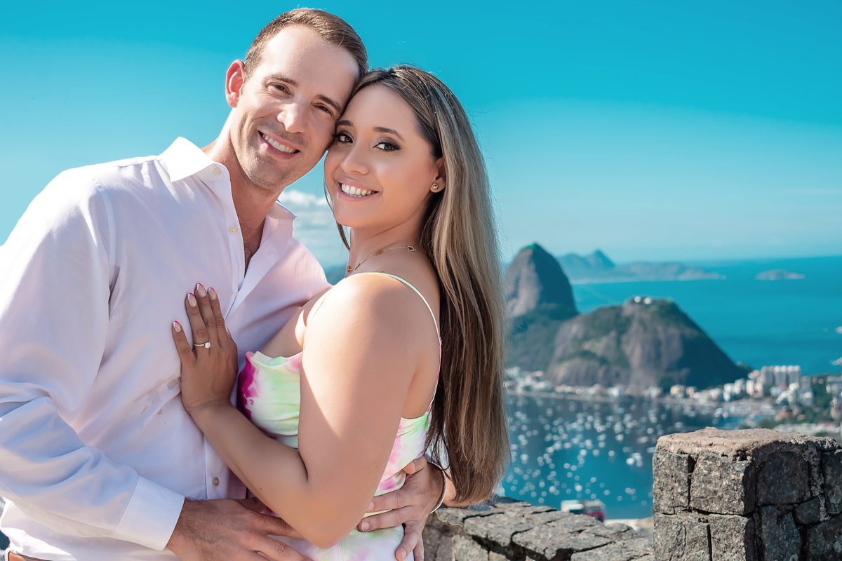 Ensaio Pré Wedding no Mirante Dona Marta, Rio de Janeiro - RJ | Pão de açúcar | Ensaio Pré Casamento | Ensaio de Casal | Fotografo de Casamento Rio de Janeiro - RJ
