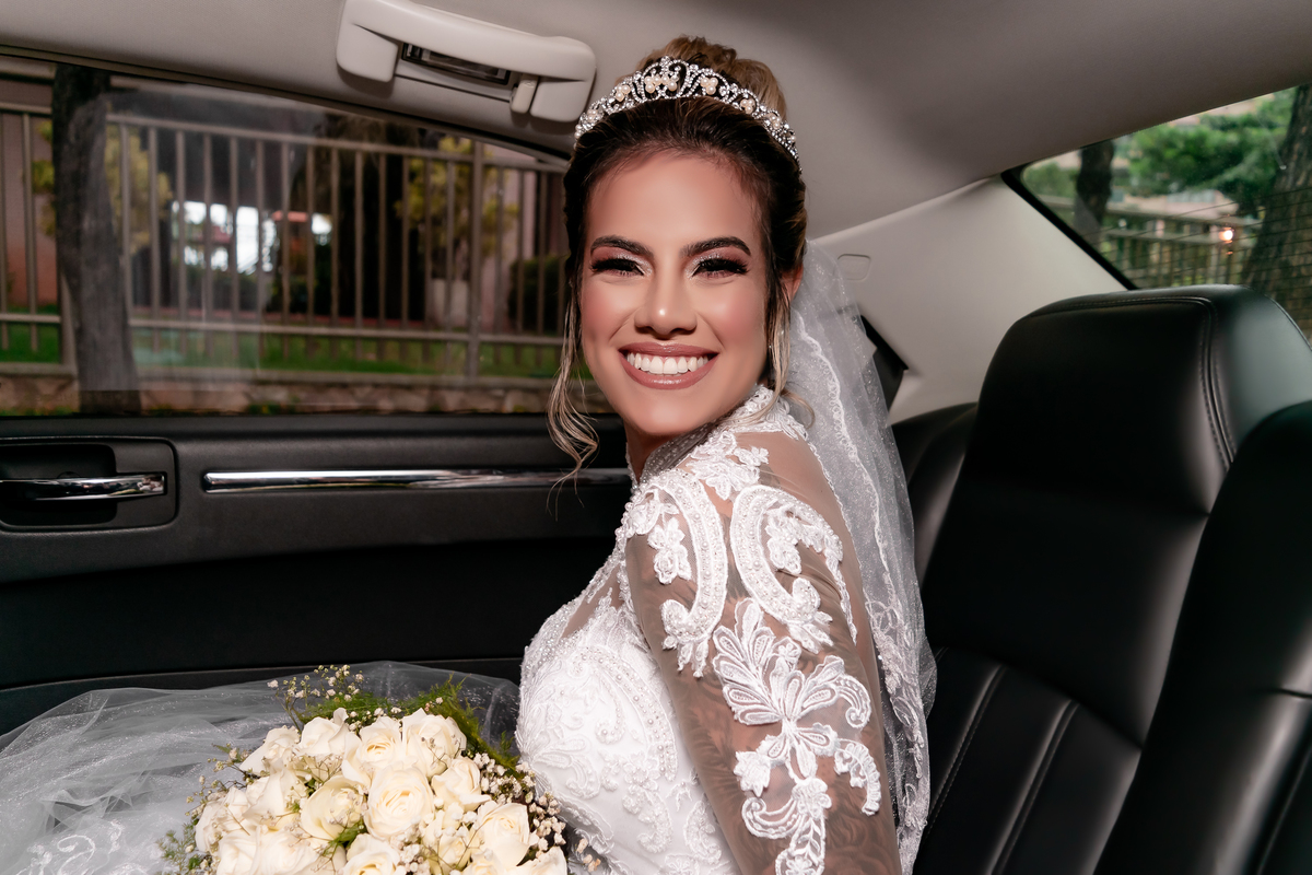 Cobertura Fotográfica de Casamento na barra da tijuca, limousine, noiva, carro, fotografo