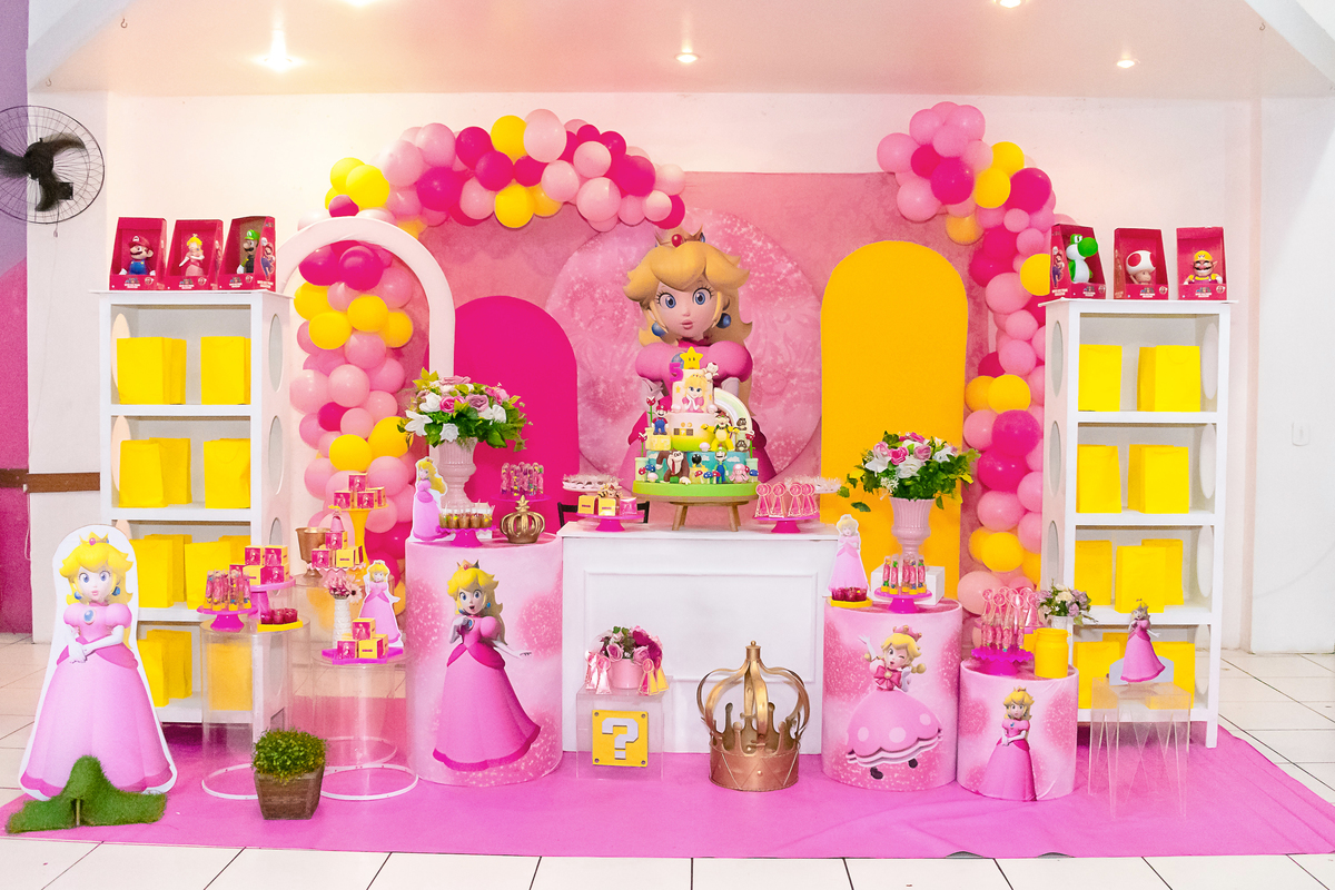 festa infantil, princesa peach, brincadeiras, decoração, fotografo, meier, rio de janeiro, rj, casa de festa, hora de brincar kids