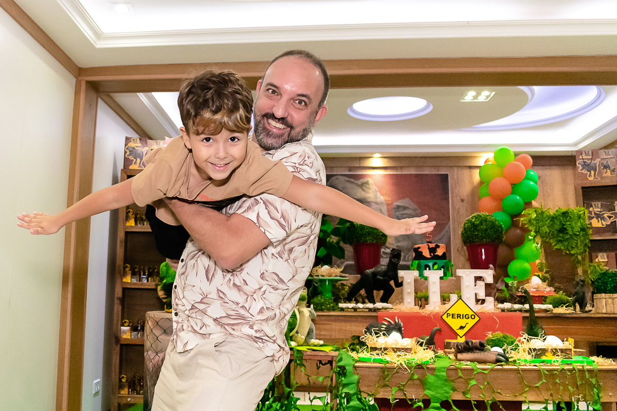 5 anos do Ilê | Fotografia de Festa Infantil | Tema Jurassic Park | Mansão dos Sonhos - Grajaú, Rio de Janeiro (RJ)