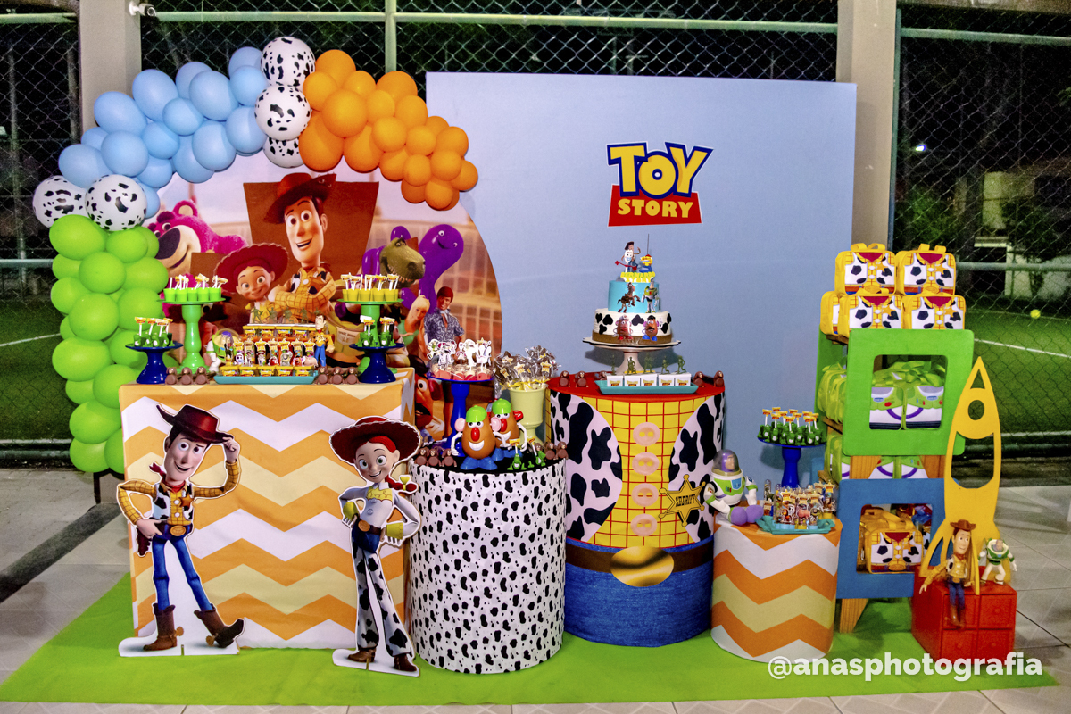 3 anos do Bernardo | Fotografia de Festa Infantil | Tema ToyStory | Jacarepaguá, Rio de Janeiro (RJ)