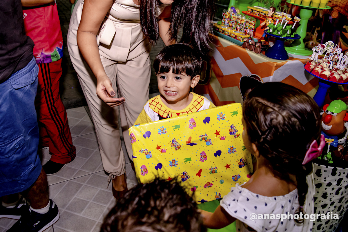 3 anos do Bernardo | Fotografia de Festa Infantil | Tema ToyStory | Jacarepaguá, Rio de Janeiro (RJ)