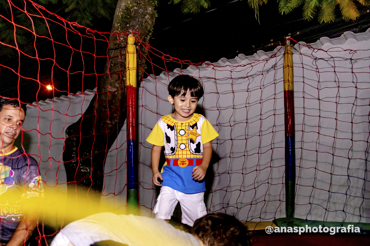 3 anos do Bernardo | Fotografia de Festa Infantil | Tema ToyStory | Jacarepaguá, Rio de Janeiro (RJ)