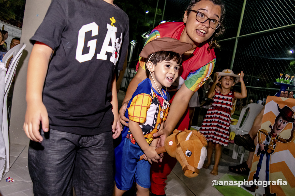 3 anos do Bernardo | Fotografia de Festa Infantil | Tema ToyStory | Jacarepaguá, Rio de Janeiro (RJ)