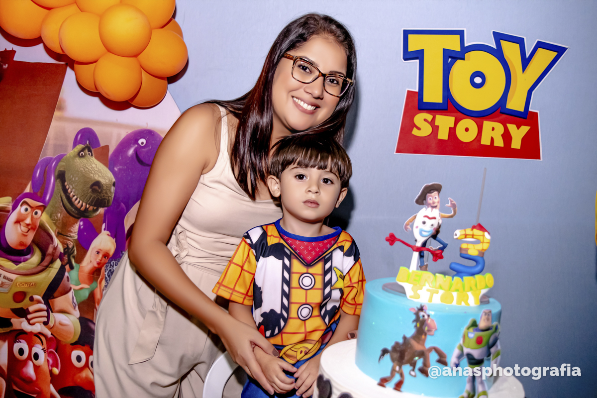 3 anos do Bernardo | Fotografia de Festa Infantil | Tema ToyStory | Jacarepaguá, Rio de Janeiro (RJ)