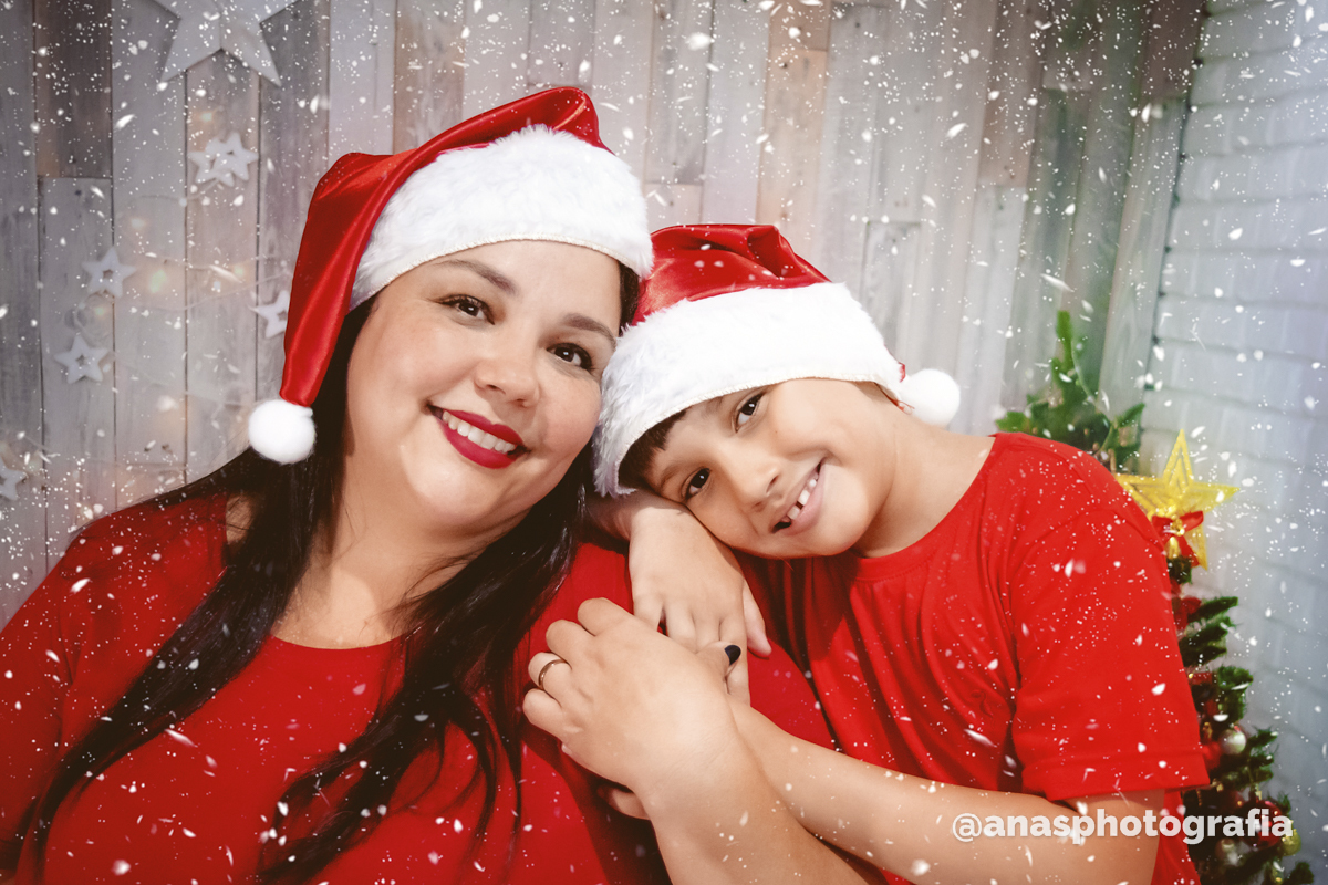 Ensaio de Natal no Estúdio - Cascadura, Rio de Janeiro | Ensaio em Família | Fotógrafo de Natal | Fotografia de Natal | Fotógrafo Natalino - Rio de Janeiro