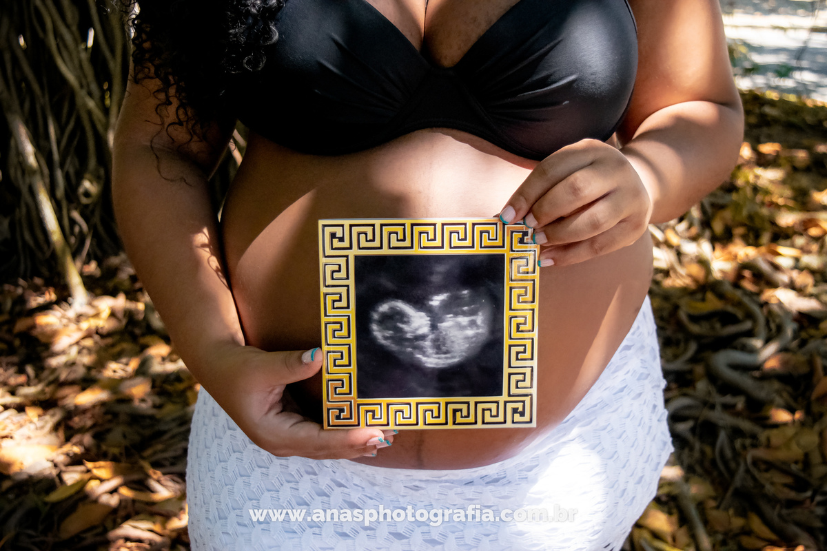 ensaio gestante, printare, ultrassonografia