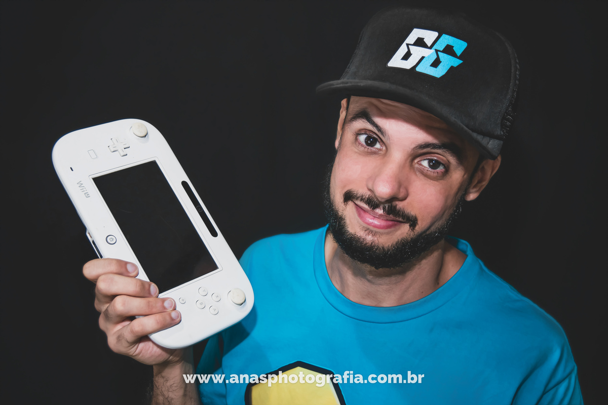 Ensaio Retrato Streamer | Fotógrafo Gamer | Fotografia de Streamer | GGeasy Streamer | Printare | LuanVoyp | Nintendo - Rio de Janeiro 