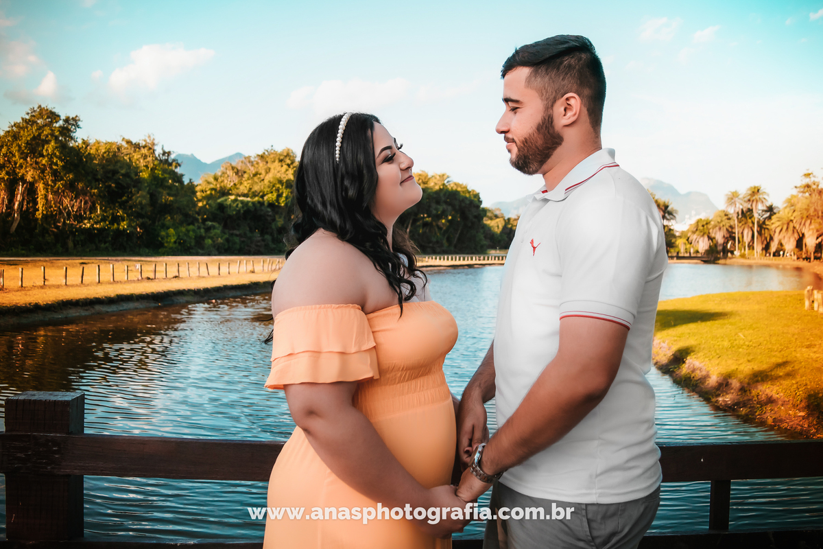 Ensaio Gestante no Bosque da Barra da Tijuca