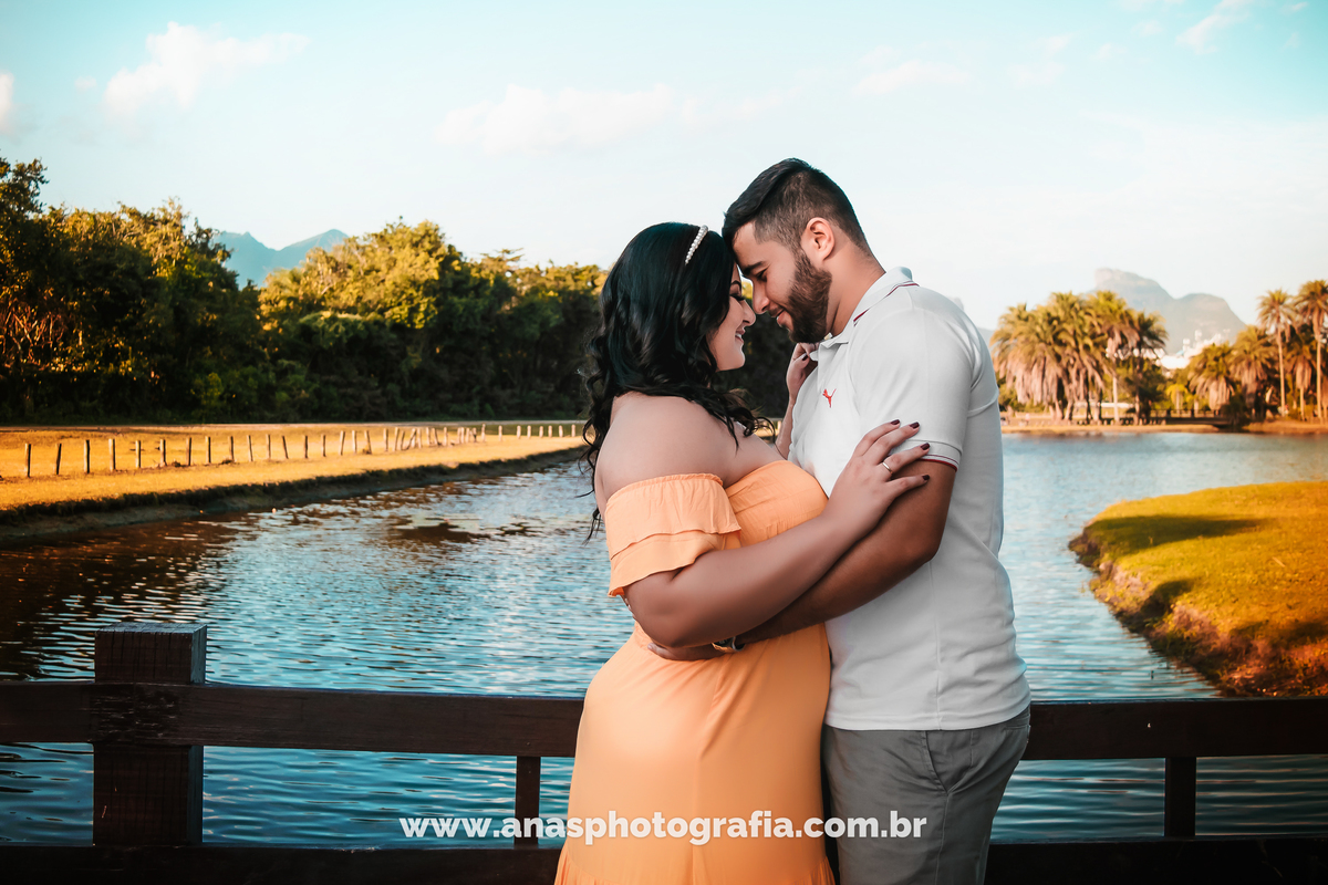 Ensaio Gestante no Bosque da Barra da Tijuca