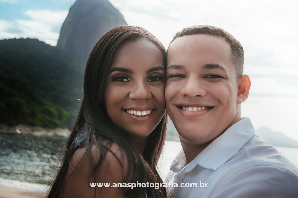 Ensaio Pré Wedding na Praia Vermelha, Rio de Janeiro | Ensaio Pré Casamento Janaina & Alef | Fotografo de Casamento Rio de Janeiro - RJ