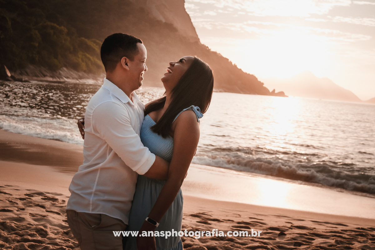 Ensaio Pré Wedding na Praia Vermelha, Rio de Janeiro | Ensaio Pré Casamento Janaina & Alef | Fotografo de Casamento Rio de Janeiro - RJ
